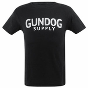 BLACK Gun Dog Supply Arched Logo T-Shirt