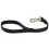 BLACK Omnipet Bravo 1 in. x 18 in. 2-Ply Stitched Nylon Lead