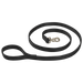 BLACK Omnipet Bravo 1 in. x 6 ft. 2-Ply Stitched Nylon Leash