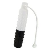  shop 1/2 BLACK / WHITE PAC Posi-Grip Knobby Soft Plastic Dummy