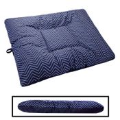  shop EXTRA LARGE Bizzy Beds&#174; Dog Bed with Zipper -- Chevron / Black Two-Tone