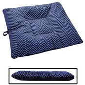  shop LARGE Bizzy Beds&#174; Dog Bed with Zipper -- Chevron / Black Two-Tone