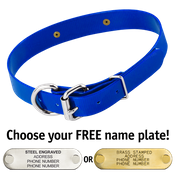  shop BLUE 1 in. SunGlo D-End Collar