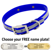  shop BLUE 1 in. SunGlo Reflective Standard Collar