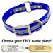 BLUE 1 in. SunGlo Reflective O-Ring Collar