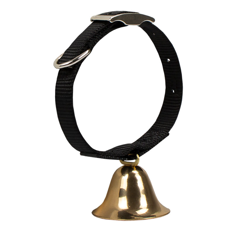 Brass Hunting Dog Bell with 3/4 in. Nylon Collar. 13.99.