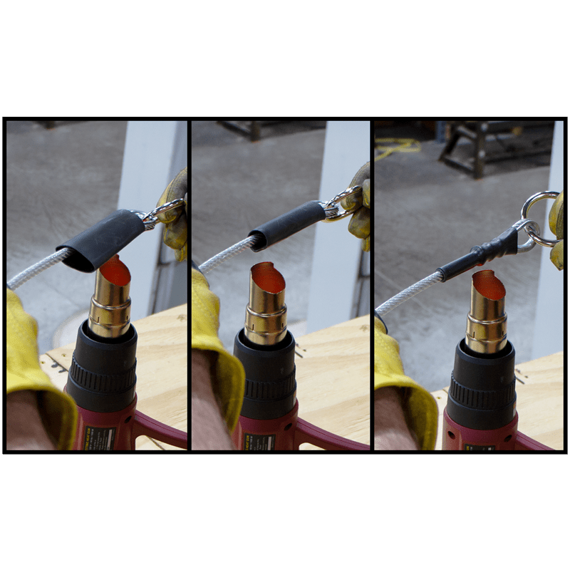 Cable Gang Shrink Wrap Hardware Process Detail