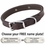 The Bull Premium 2-Ply Leather Standard Dog Collar