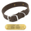 CHOCOLATE BROWN BIGGER DAWG 1 1/2 in. Biothane Standard Collar