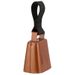 Large Copper Finish Dog Bell with Nylon Loop