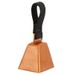 Medium Copper Finish Dog Bell with Nylon Loop