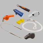 Dog Training Whistles and Lanyards