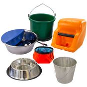 Automatic Dog Waterers, Water and Food Bowls, Buckets, and Water Heaters