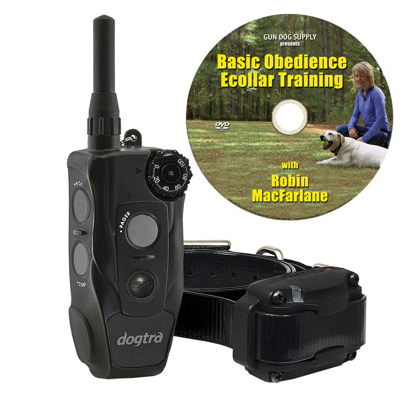 Dogtra 200C Waterproof E-Collar – ½ Mile Range, One-Handed Remote, 100 Correction Levels, For Dogs 10+ Lbs