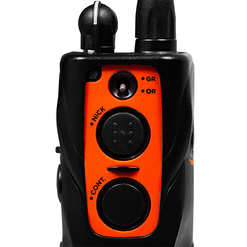 Dogtra 2702 T&B Transmitter Front Controls Details