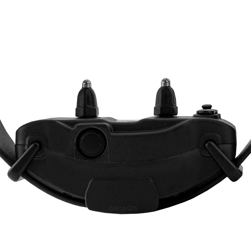 MOPIX Dogtra 3500X Collar Back and Power Button.