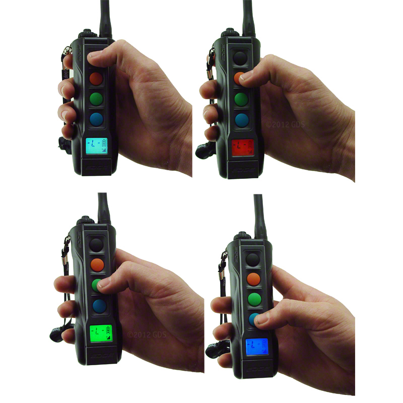 Dogtra Edge Colored Screens Detail