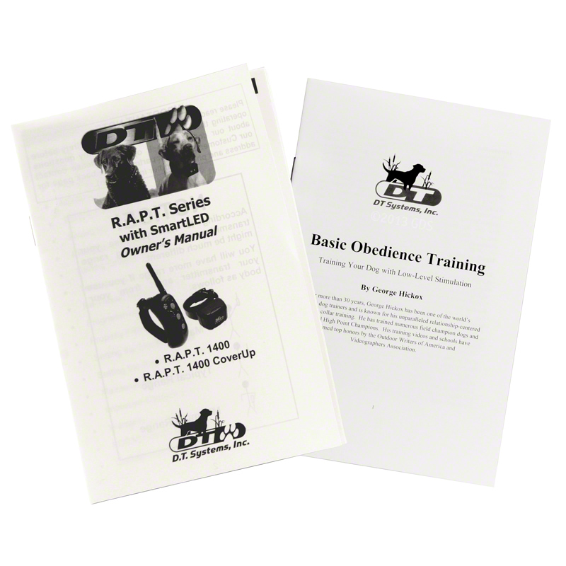 DT R.A.P.T. 1400 Manuals