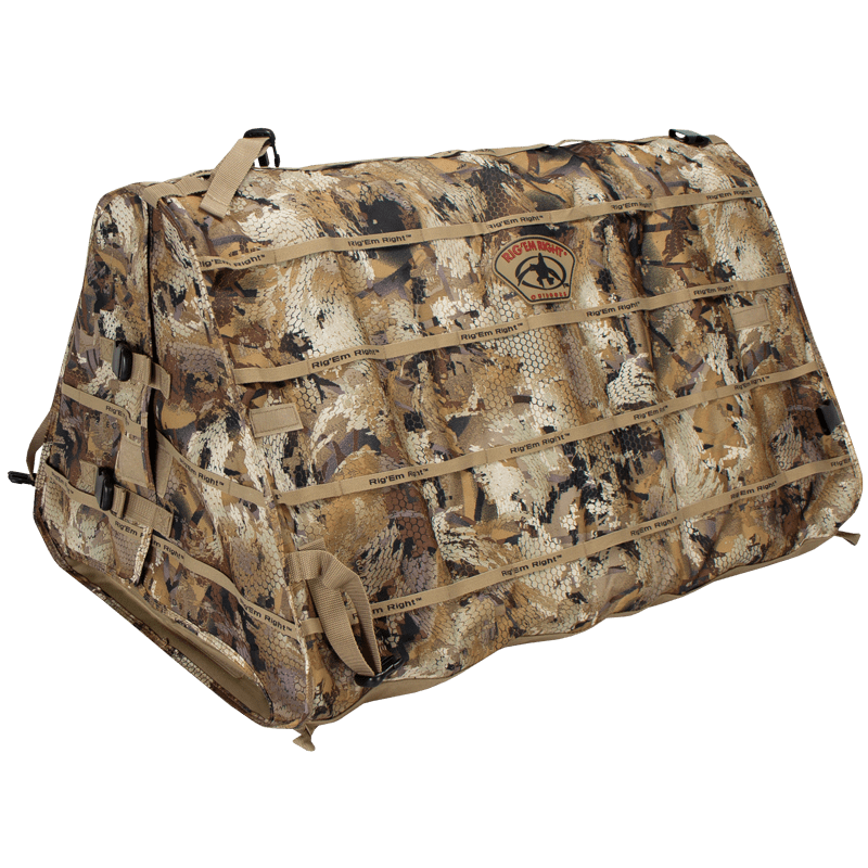 Field Bully Dog Blind Back Flaps Closed