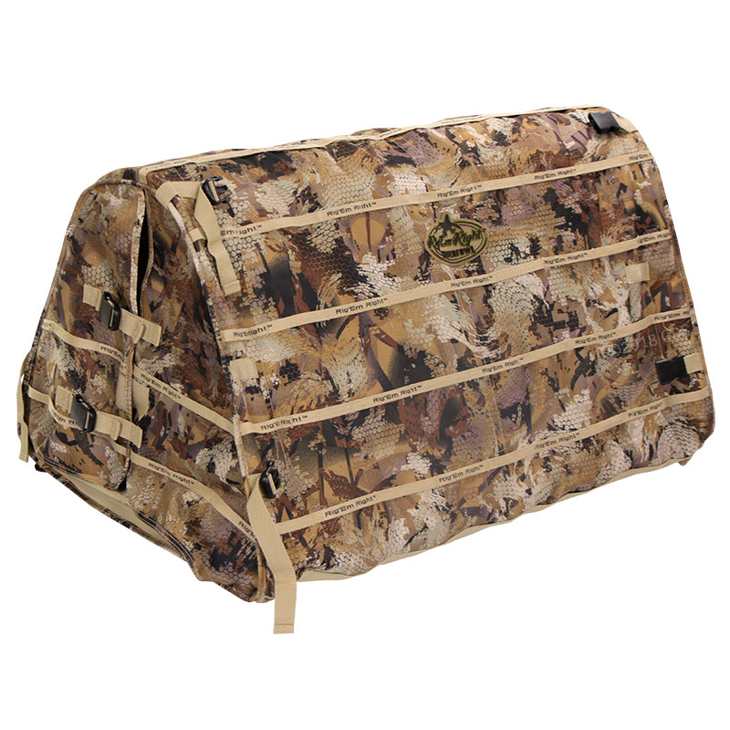 Field Bully Dog Blind Back Flaps Closed