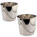 Flat Sided Water Bucket - 13 Quart -- Set of 2