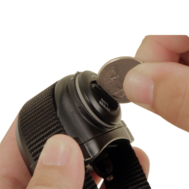 Stay + Play Collar Battery Compartment