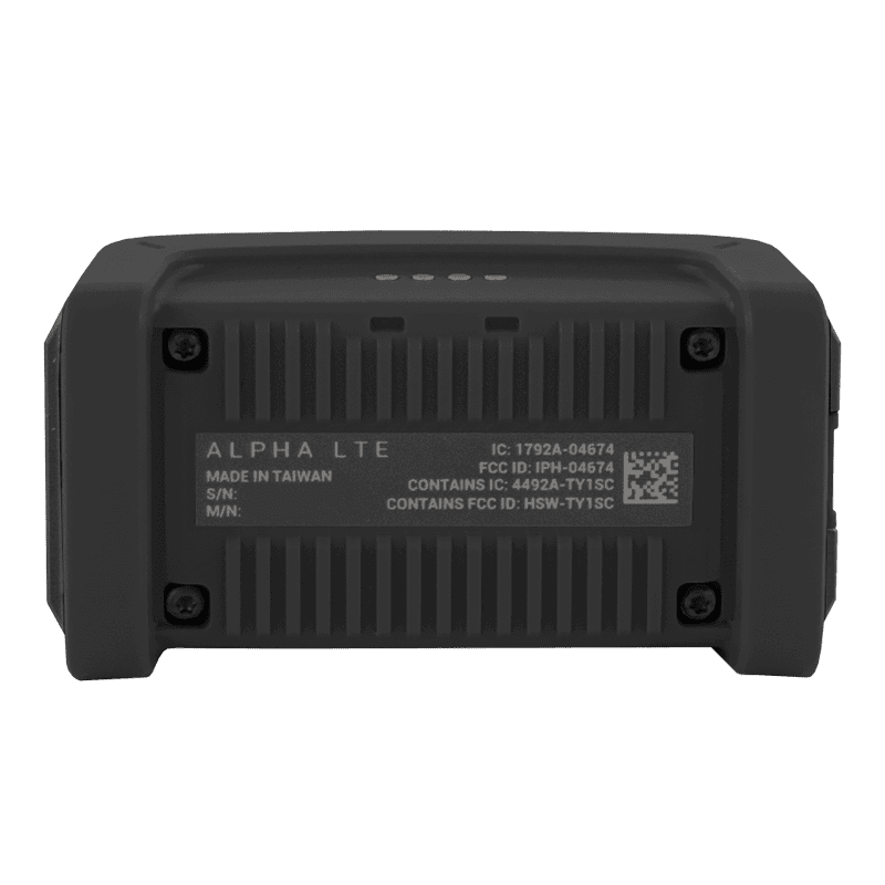 Garmin Alpha LTE Bottom Detail