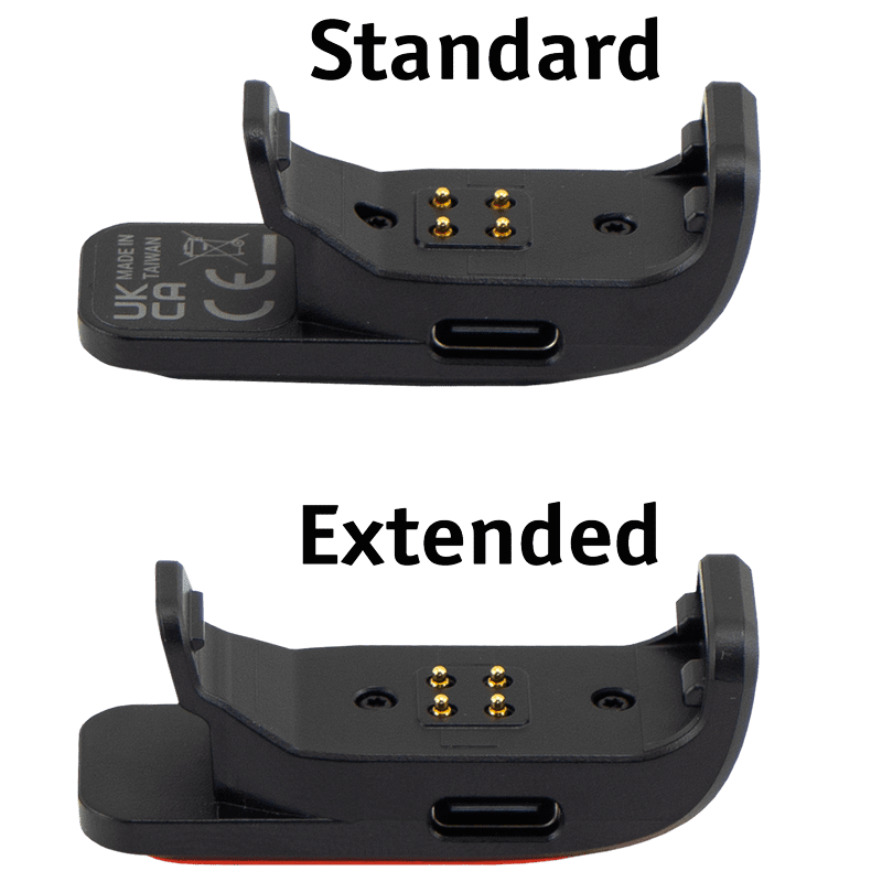 Garmin Charging Clip Comparison Detail