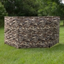 GDS 4-Pole 12 ft. Camo Marsh Holding Blind