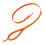 Orange GDS 5 ft. Biothane Chainless Tree Lead