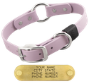 LILAC PURPLE BIG DAWG 1 in. Biothane O-Ring Collar