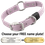 LILAC PURPLE BIG DAWG 1 in. Biothane O-Ring Collar