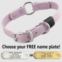 LILAC PURPLE BIG DAWG 1 in. Biothane O-Ring Collar
