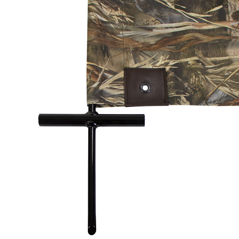 GDS Camo Blind Ground Stake and Grommets Detail