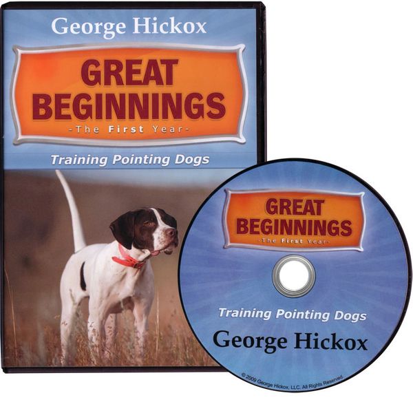 Great Beginnings The First Year Training Pointing Dogs DVD with