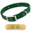 GREEN 1 in. Double-Ply Standard Nylon Dog Collar