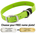 GREEN APPLE BIG DAWG 1 in. Biothane Standard Collar