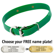  shop GREEN 1 in. SunGlo D-End Collar