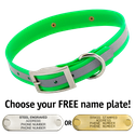 GREEN 1 in. SunGlo Reflective Standard Collar