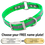 GREEN 1 in. SunGlo Reflective O-Ring Collar