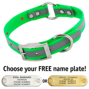  shop GREEN 1 in. SunGlo Reflective O-Ring Collar