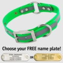 GREEN 1 in. SunGlo Reflective O-Ring Collar