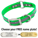GREEN 1 in. SunGlo Reflective O-Ring Collar