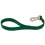 GREEN Omnipet Bravo 1 in. x 18 in. 2-Ply Stitched Nylon Lead