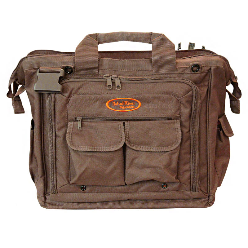 Mud River Dog Handlers Bag – 16 X 11 X 14 Zoll, Braun – Robuste Hundetrainer-Tasche