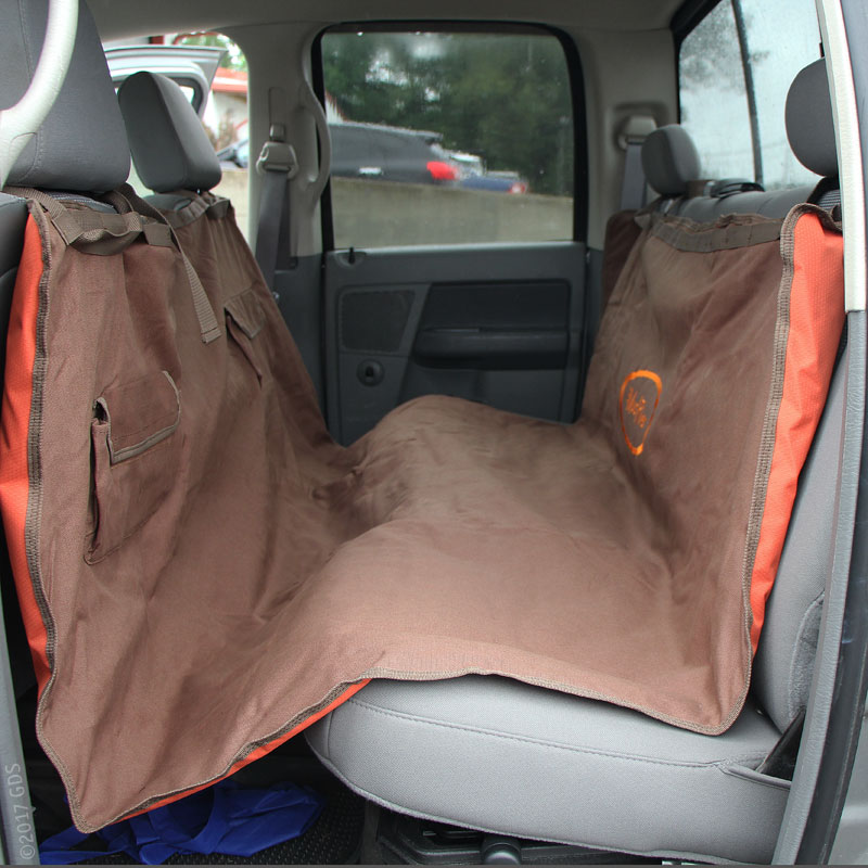Hammock Seat Cover Installed in Truck