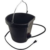 shop Heated 4.5-Gallon Flat-Backed Rubber Bucket by Farm Innovators