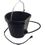 Heated 4.5-Gallon Flat-Backed Rubber Bucket by Farm Innovators