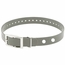 Hi-Flex 1" 2-Hole Silver Replacement Collar Strap