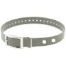 Hi-Flex 1" 2-Hole Silver Replacement Collar Strap